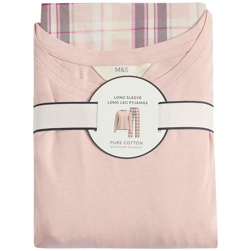 M&S Pyjama Set, S, Pink