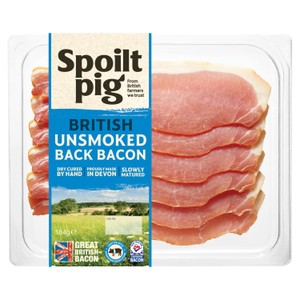 Spoiltpig British Unsmoked Dry Cured Back Bacon