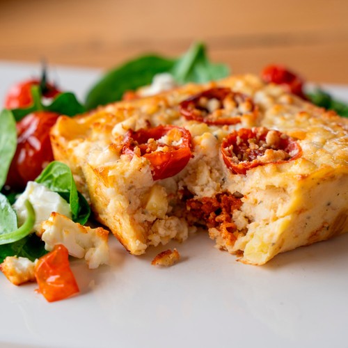 Higgidy Greek Feta & Marinated Tomato Frittata