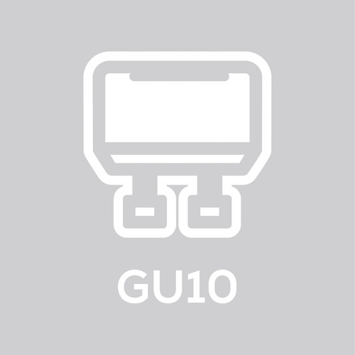 TCP Glass LED GU10 345LM 2W Warm White - A Class Energy Rating