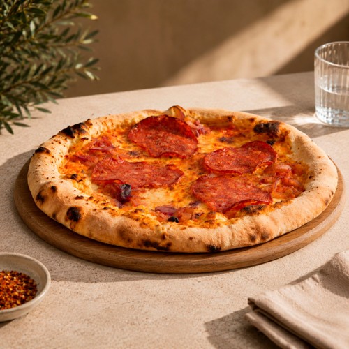 Doughboys Spicy Salami Pizza