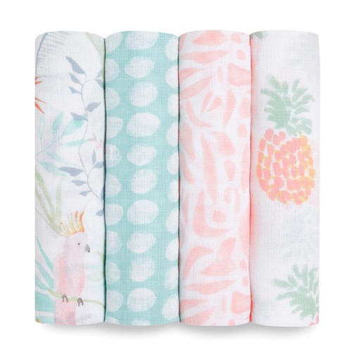 Aden + Anais Muslin Swaddle Blankets, Tropicalia