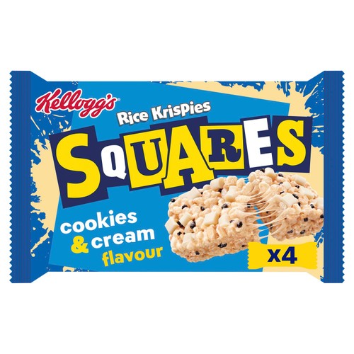 Kellogg's Rice Krispie Squares Cookies & Cream