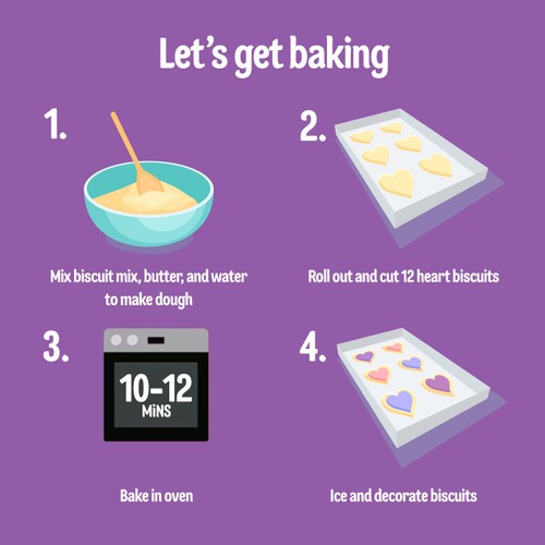 Dr. Oetker Sweetheart Biscuit Mix