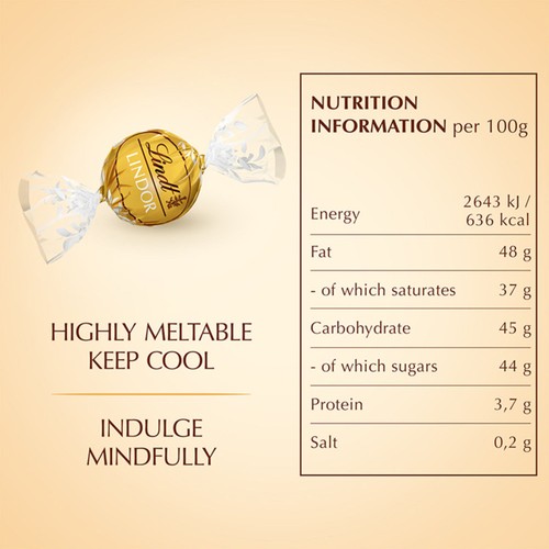 Lindt Lindor White Chocolate Truffles Box
