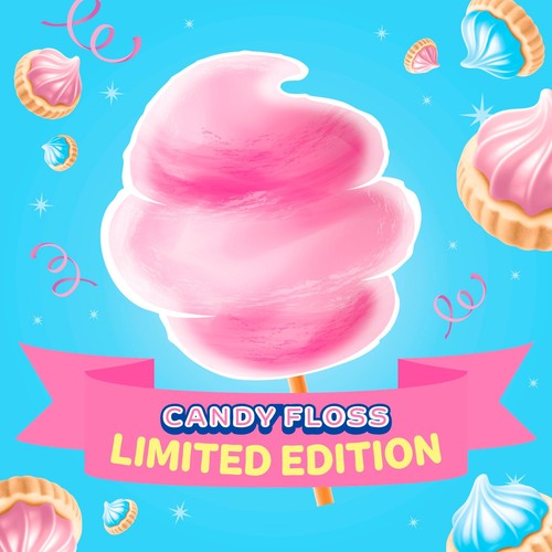 McVitie's Candyfloss Iced Gems Biscuits Multipack