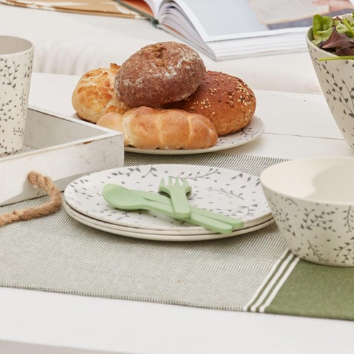 Natural Elements Eco-Friendly Recycled Plastic Cutlery Set