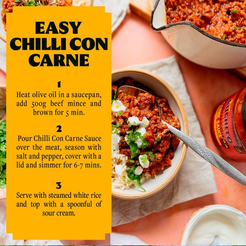 Gran Luchito Chilli Con Carne Cooking Sauce