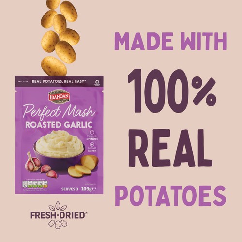 Idahoan Roasted Garlic Mash