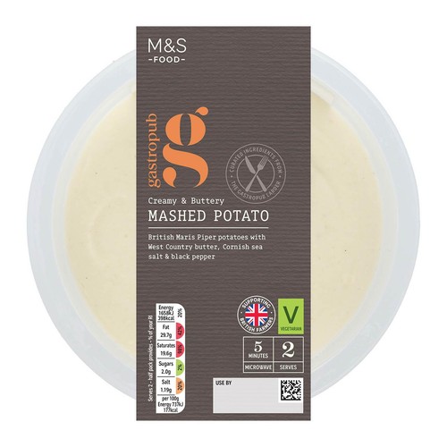 M&S Gastropub Maris Piper Mashed Potato Side