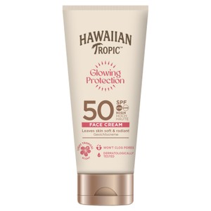 Hawaiian Tropic Glowing Protection SPF 50 Face Sun Cream 50ml