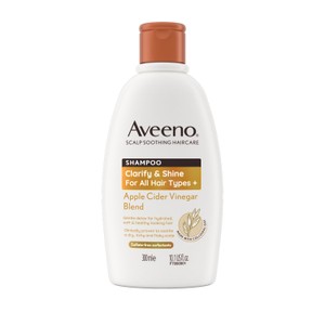 Aveeno Haircare Clarify And Shine Apple Cider Vinegar Shampoo 300Ml