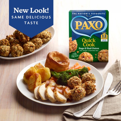 Paxo Quick Cook Sage & Onion Stuffing Mix