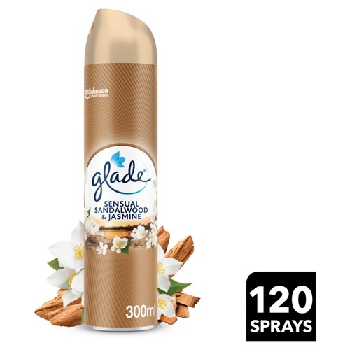 Glade Aerosol Sandalwood & Jasmine Air Freshener