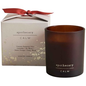 New Calm Box Candle, Amber