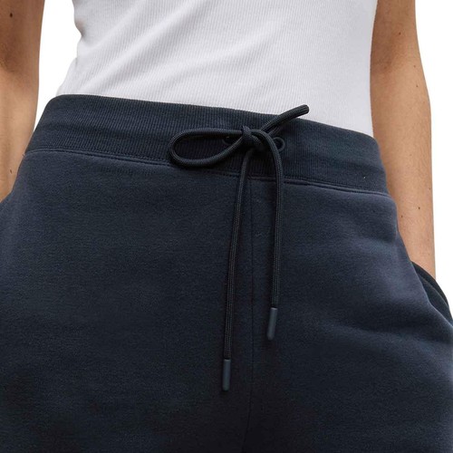M&S Women's Drawstring Cuffed Joggers, 12, Navy