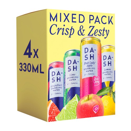 DASH Variety Pack Crisp & Zesty