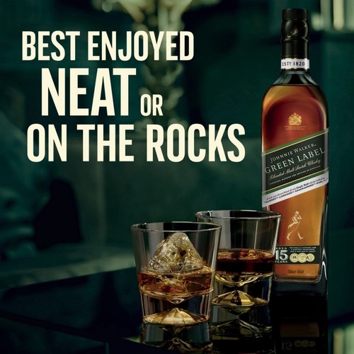 Johnnie Walker Green Label 15 Year Old Blended Scotch Whisky