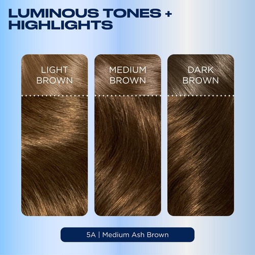 Clairol Nice'n Easy Hair Dye, 5A Medium Ash Brown