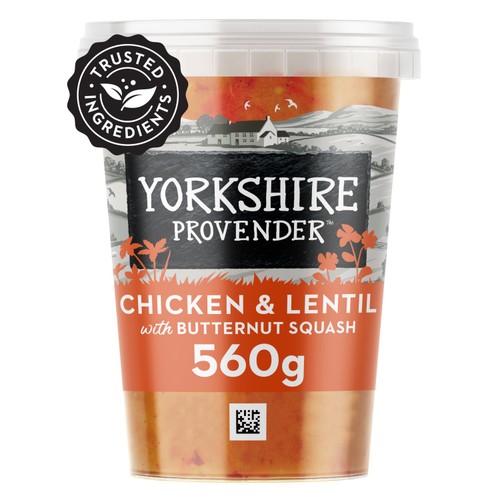 Yorkshire Provender Chicken Lentil & Butternut Squash Soup