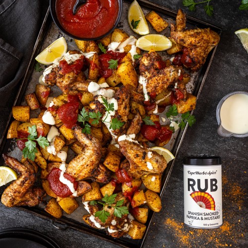 Cape Herb & Spice Spanish Style Paprika & Mustard Rub