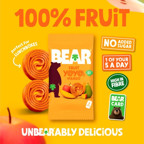 BEAR Fruit Yoyos Mango Family Pack