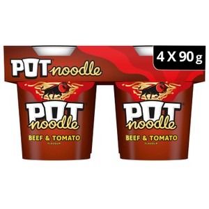 Pot Noodle Beef and Tomato