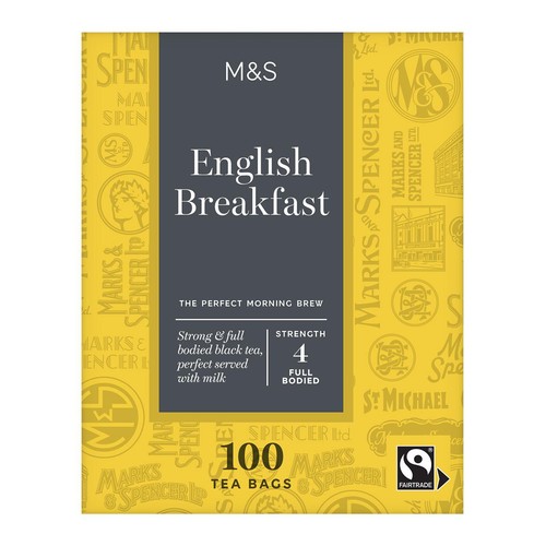 M&S Fairtrade English Breakfast Tea Bags