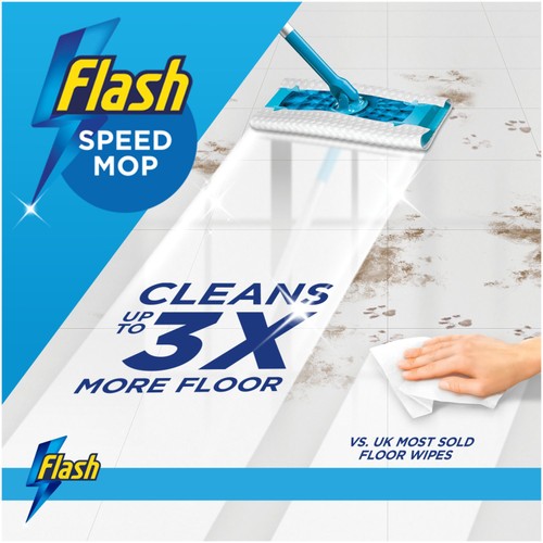 Flash Speed Mop Wet Cloth Multi-Surface Refills Crisp Lemons