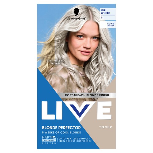 LIVE Blonde Perfector Toner T1 Ice White
