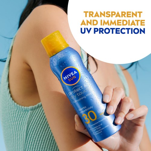 NIVEA SUN Protect & Dry Touch SPF 30 Mist Sunscreen Spray