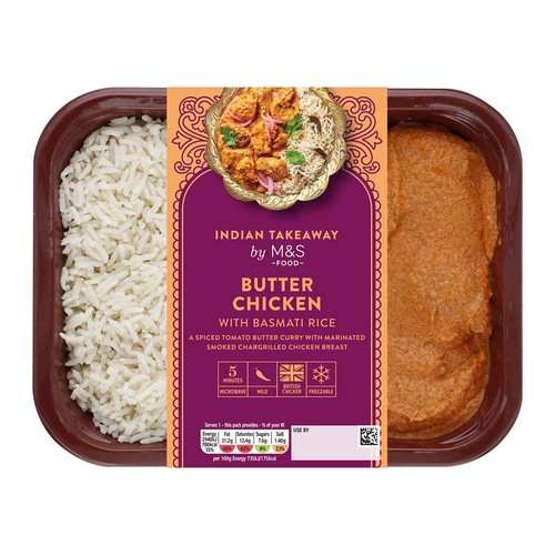 M&S Butter Chicken with Basmati Rice