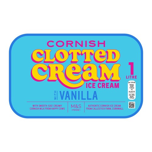 M&S Cornish Vanilla Dairy Ice Cream