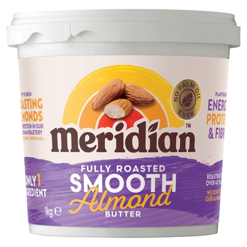 Meridian Smooth Almond Butter 100%