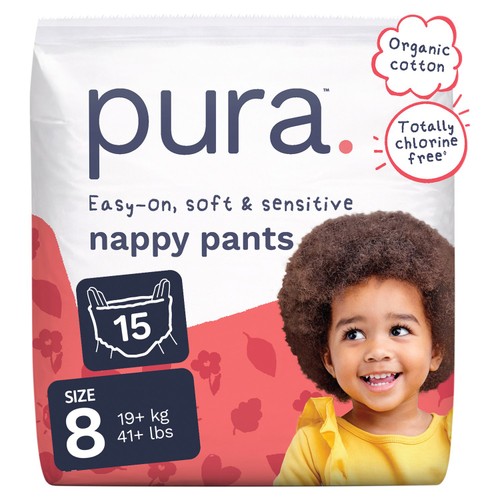 Pura Nappy Pants Size 8
