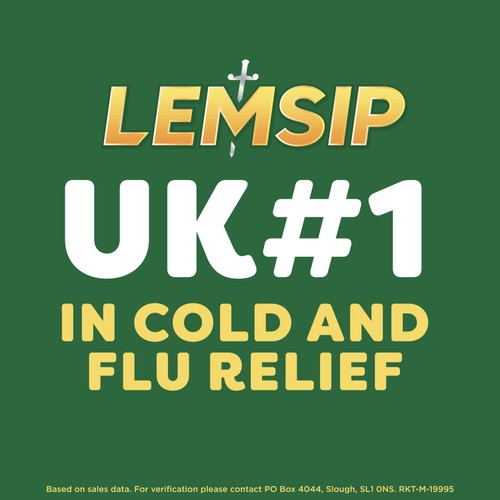 Lemsip Max Cold & Flu Capsules Paracetamol