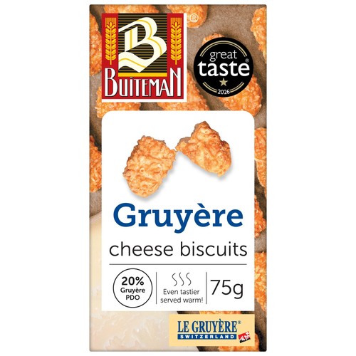 Buiteman Swiss Gruyere Cheese Biscuit Bites