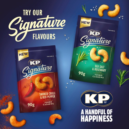KP Signature Smoked Chilli and Red Pepper Cashew Nuts