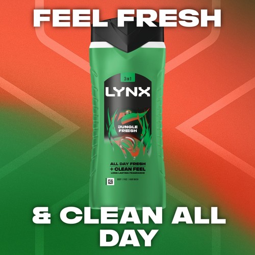 Lynx Jungle Fresh Shower Gel