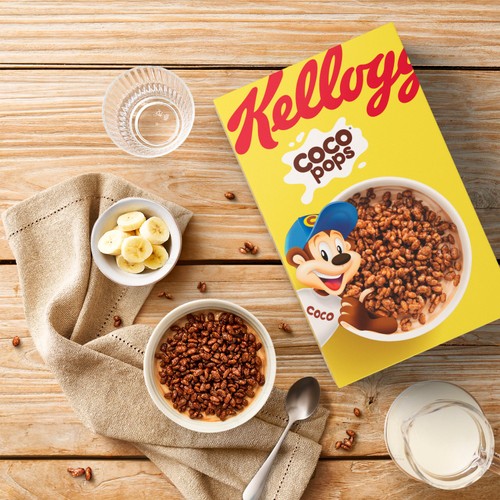 Kellogg's Coco Pops Chocolate Breakfast Cereal 