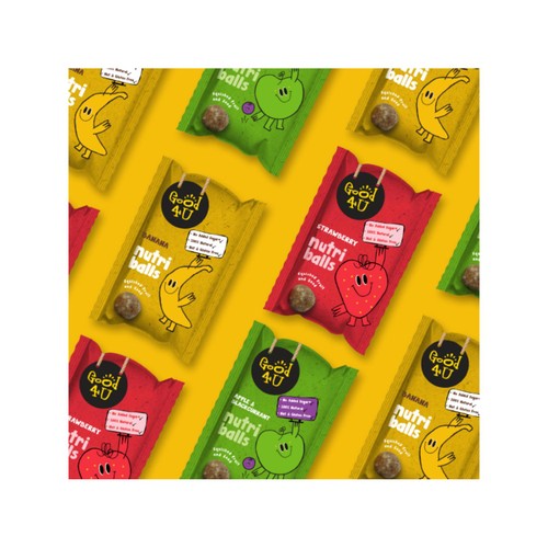 Good4U Nutri Balls Banana Multipack