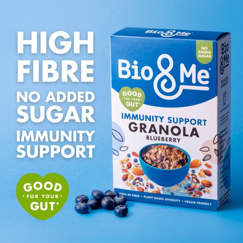 Bio&Me Blueberry Immunity Support Granola