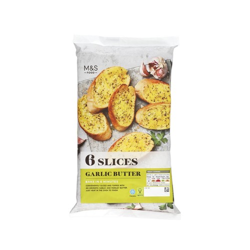 M&S 6 Garlic Bread Slices