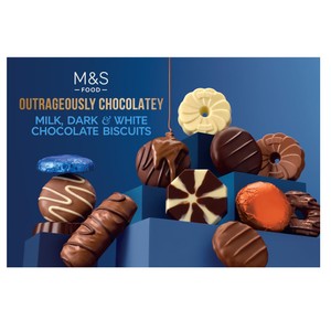 Milk Chocolate Biscuit Selection