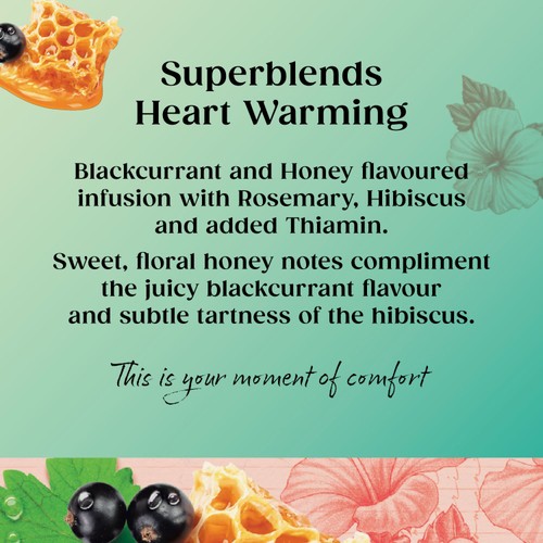 Twinings Superblends Heartea with Blackcurrant, Rosemary and Honey