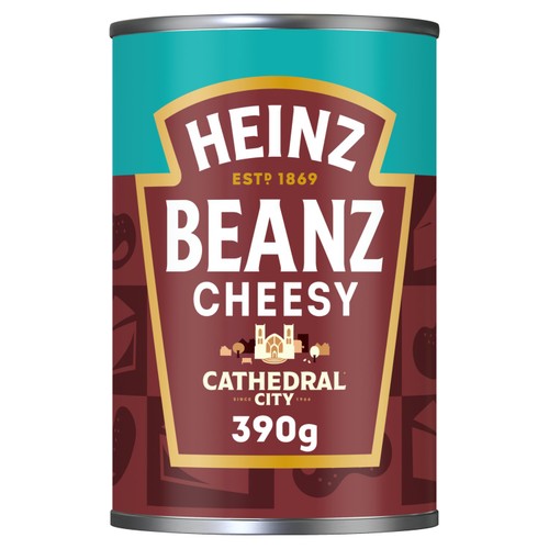 Heinz Cathedral City Cheesy Baked Beans