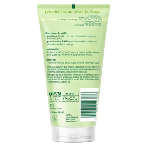 Simple Kind to Skin Refreshing Facial Gel Wash