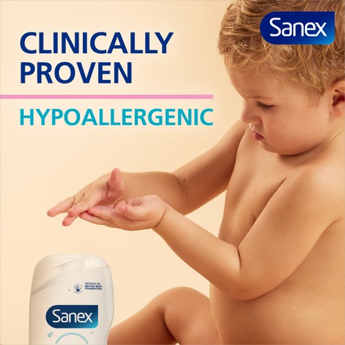 Sanex Zero% Fragrance Free Baby Bath & Wash 