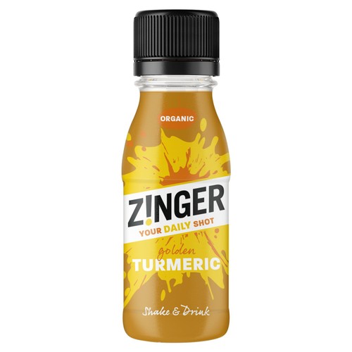 Zinger Organic Golden Turmeric Shot, 70ml Zinger Organic Golden Turmeric Shot, 70ml