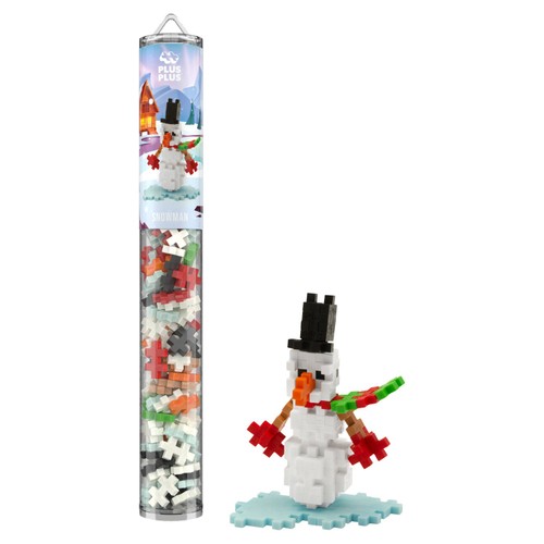 Plus-Plus Snowman 100pc Tube